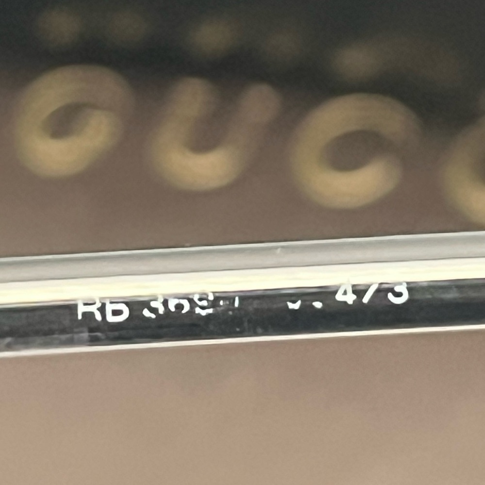 Gunmetal Gray Ray-Ban Rectangular Frame - image 8